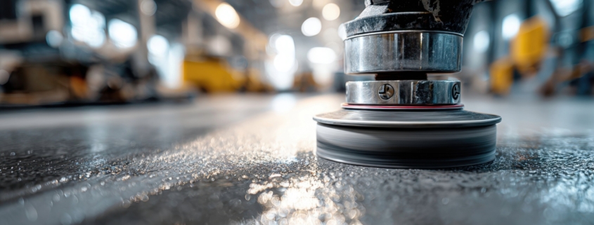 Betonboden mit Diamantschleiftechnik